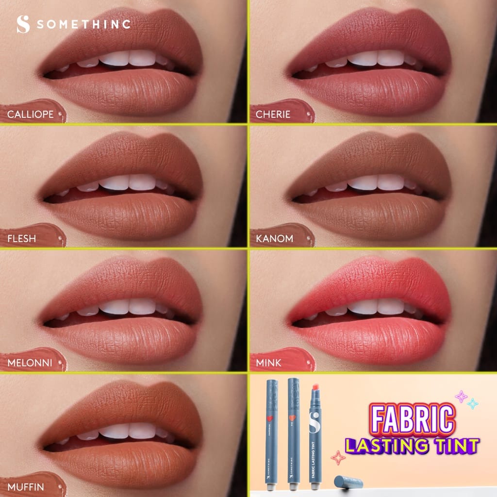 Somethinc FABRIC Lasting Tint - Lip Tint Natural - Lip Mousse