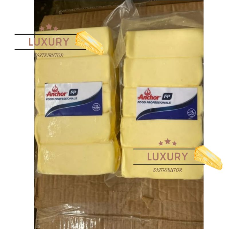 

UNSALTED BUTTER ANCHOR PURE KEMASAN 1 KG