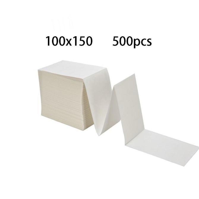 

Label Thermal 100x150 Kertas isi 500 Lembar Sticker Receipt Barcode
