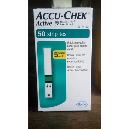 Test strip Glucose Gula Accuchek Active 50