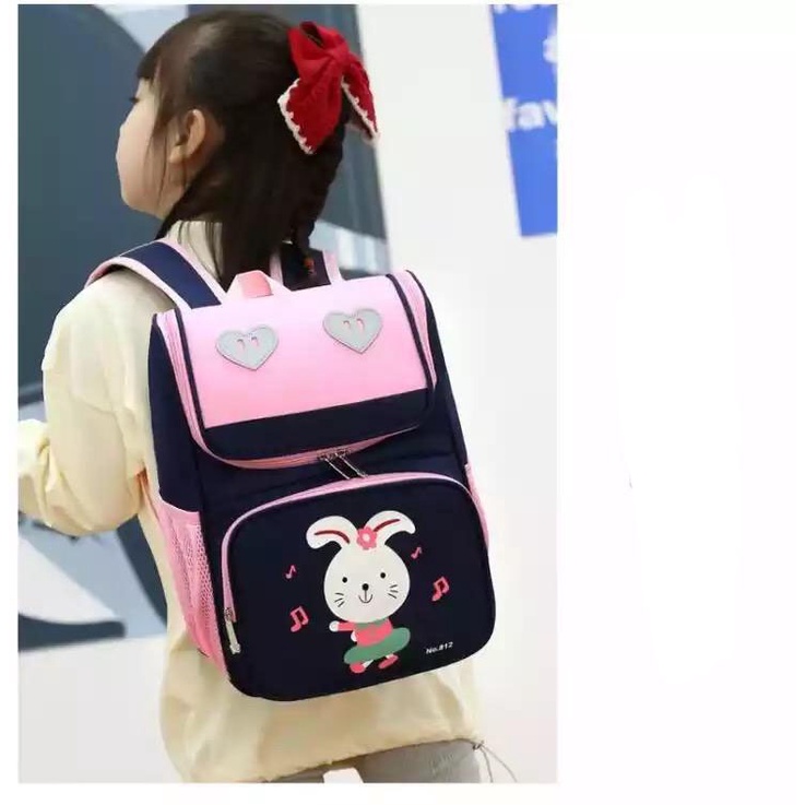 TAS RANSEL ANAK SEKOLAH CEWE / TAS RANSEL ANAK KARAKTER LUCU / TAS SEKOLAH PEREMPUAN SD