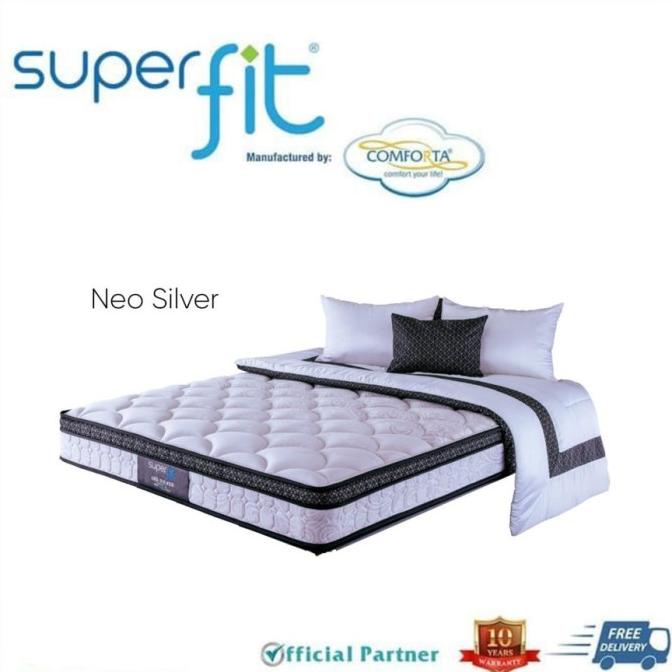 Jual Kasur Spring Bed Comforta Super Fit Neo Silver Hanya Kasur