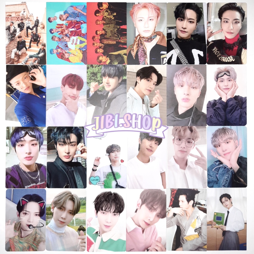 (photocard) ateez hongjoong seonghwa yeosang san wooyoung mingi official pc ZERO FEVER EPILOGUE WORL