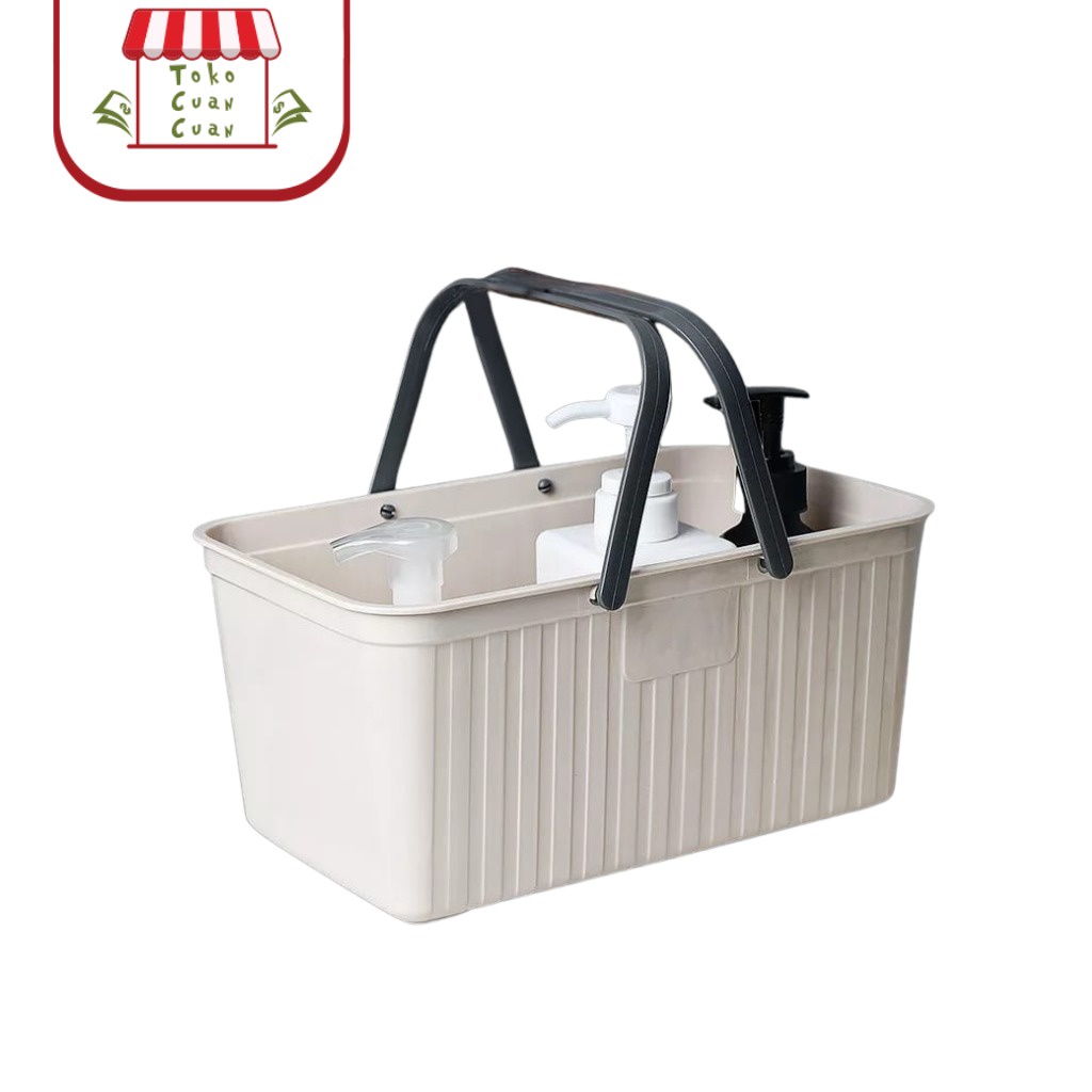 TCC LEIRVIK Keranjang Alat Mandi / Keranjang Penyimpanan Multifungsi / Organizer Storage