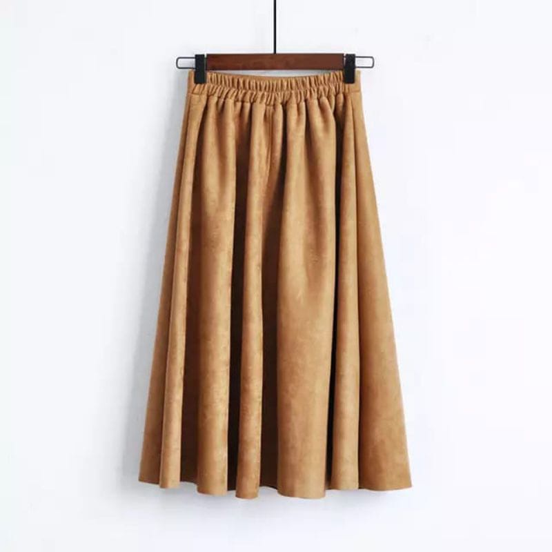 ALEEYA Rok Suede 7/8 / Samantha Midi Skirt Suede (2511)