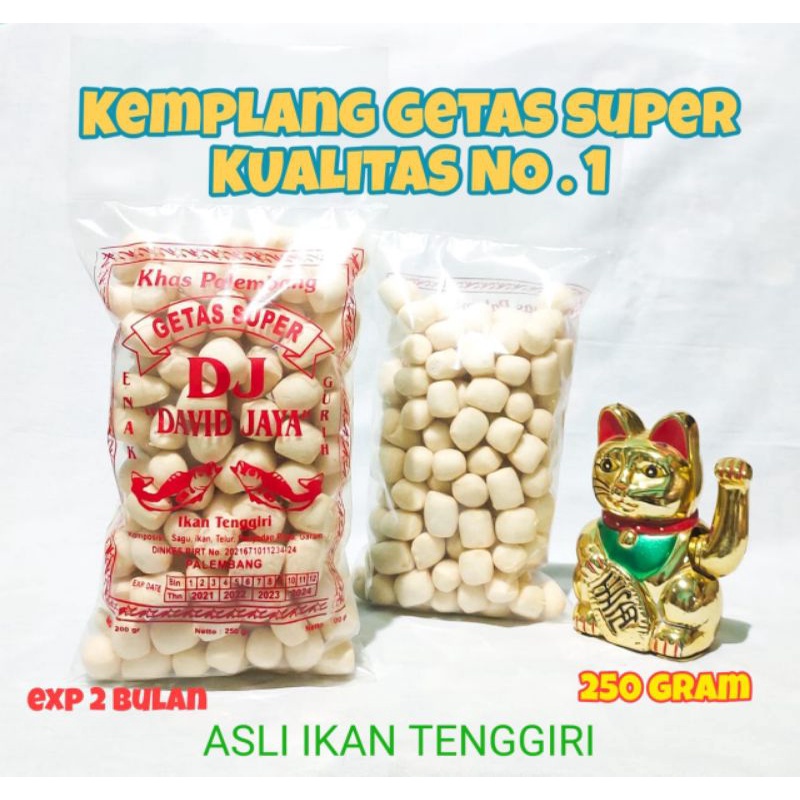 

GETAS BANGKA SUPER KERUPUK GETAS KEMPLANG GETAS 250G