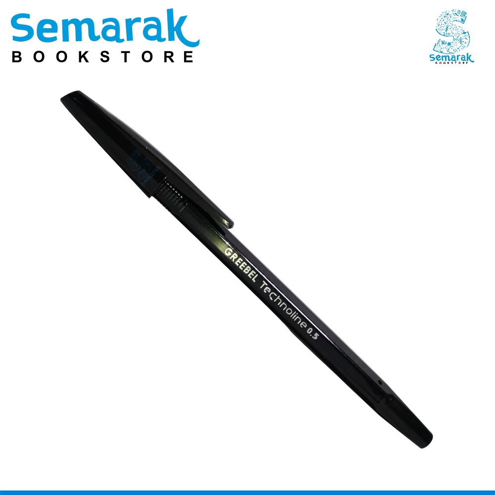 

Greebel Techonoline Pulpen Oil Gel 0.5 - Hitam