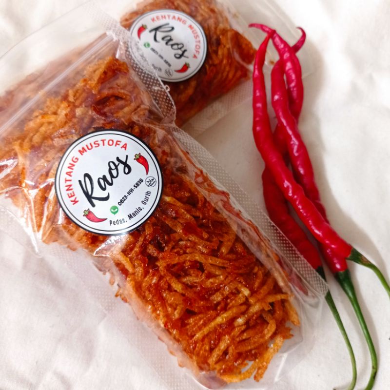 

Kentang Mustofa / Kentang Mustofa Bogor/ Kering Kentang +-80 gram full bumbu