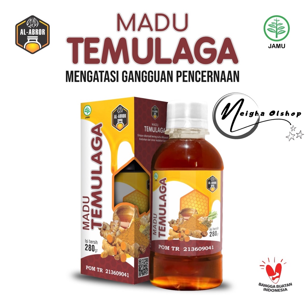 

Madu Temulaga Al Abror Herbal Madu Gangguan Lambung Pencernaan Menambah Diare Nafsu Makan Bpom