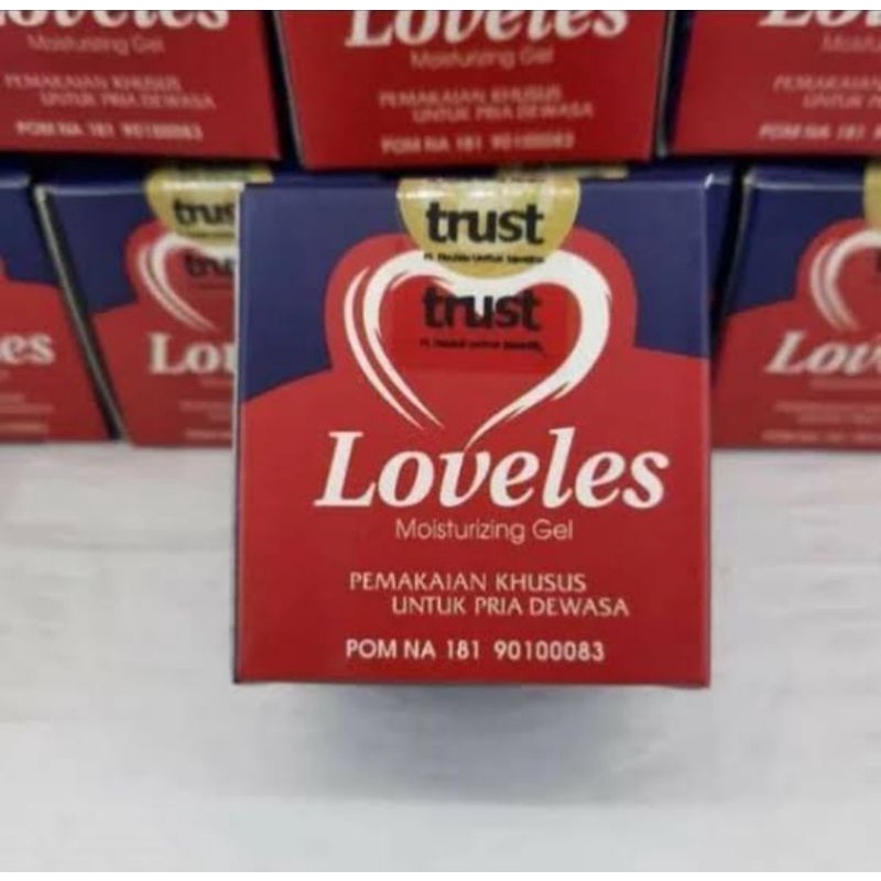 Asli Loveles - Loveless Moisturazing gel asli obat pria oles 100% cream original herbal alami crem s