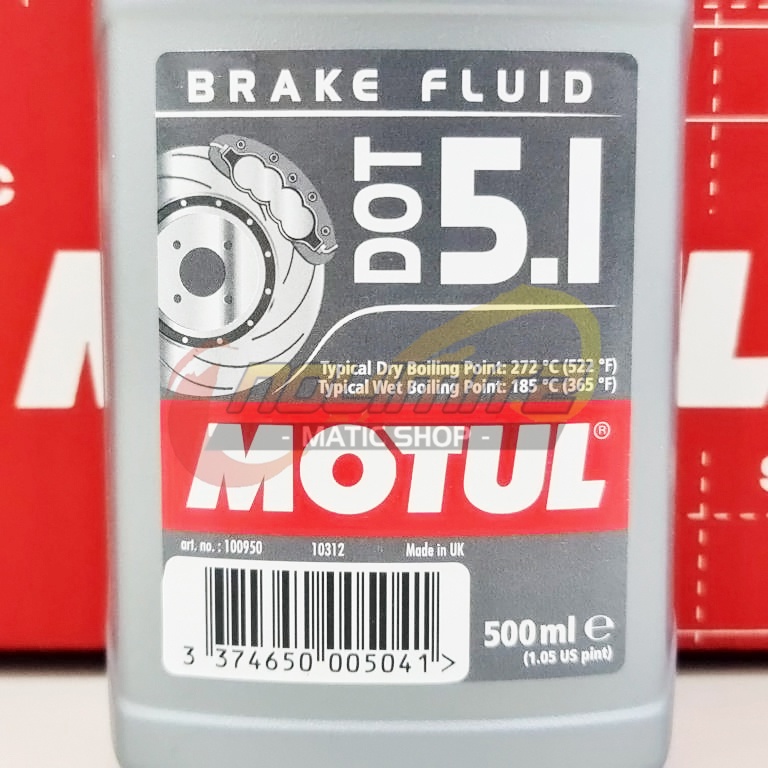 Oli Minyak Rem Brake Fluid Synthetic Motul DOT 5.1 NMAX XMAX Aerox 155