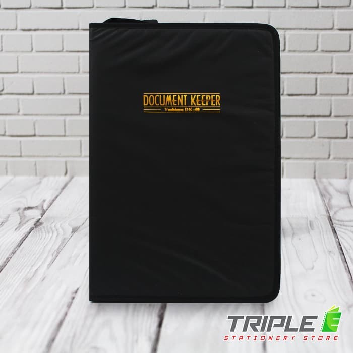 

KOMPLIT Clear Holder / Document Keeper zipper Isi 40 lbr folio Code 3411