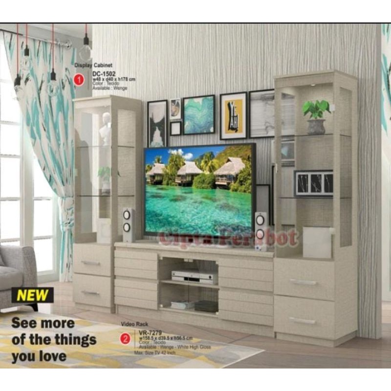 Cabinet TV vr 7279 set expo