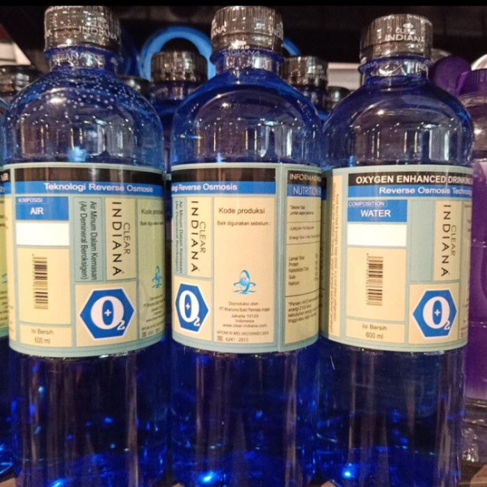 

Indiana hexagonal oxigen water 600ml