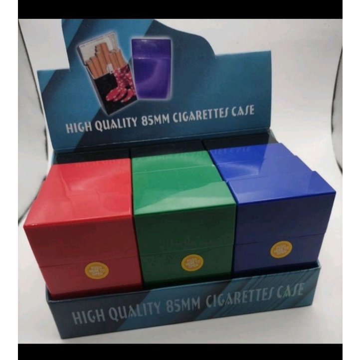 ShP3 TEMPAT ROKOK KOTAK ROKOK TEMPAT PENYIMPANAN RKOK MURAH 1 PAK ISI 12