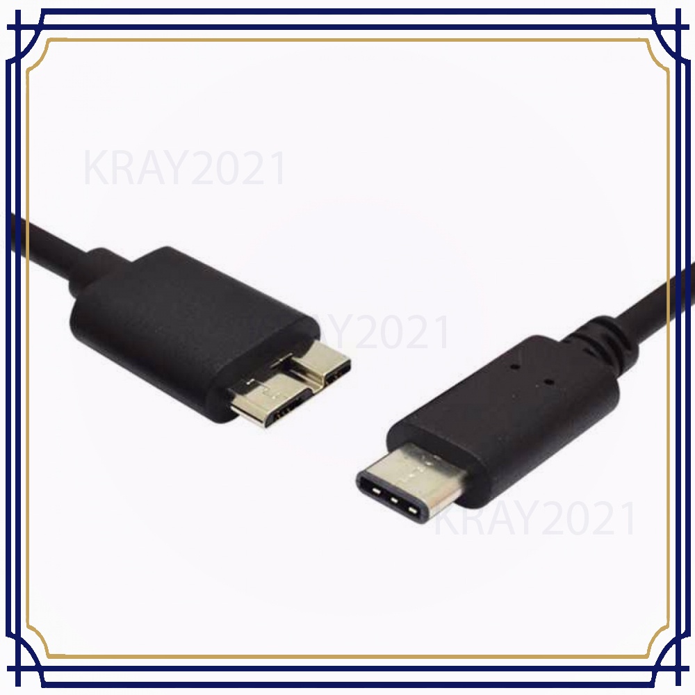 USB 3.1 Type C to USB 3.0 Micro B Data Cable 1M -CB357