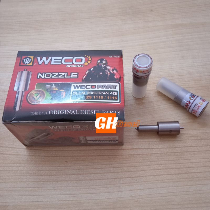 NPC WECO nozzle nosel mesin diesel solar S 1110, S 1115, ZS 1110, ZS S 1115, ZH 1110, ZH 1115 ( 20 -