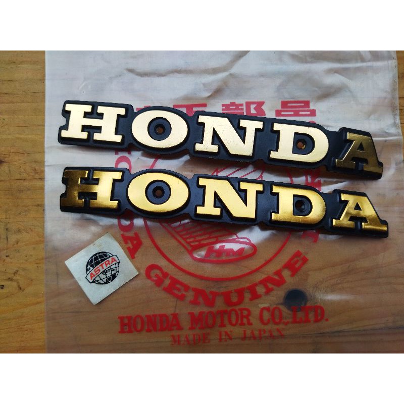 Jual Emblem Tangki Honda Cg Aplikasi Cb K Original Shopee