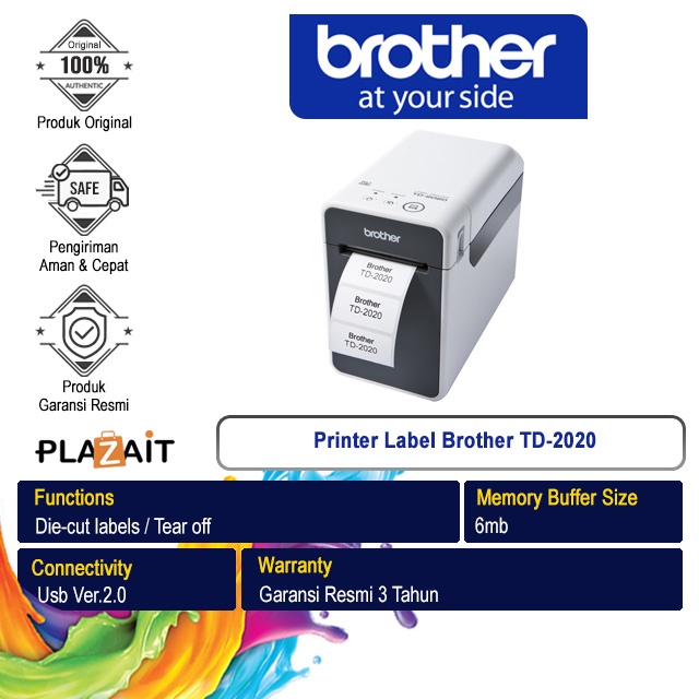 Brother Printer Label TD-2020 Original
