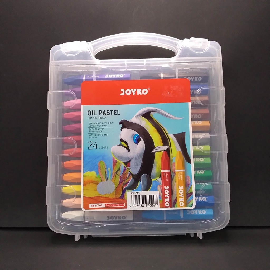 

CRAYON JOYKO OIL PASTELS 24 WARNA