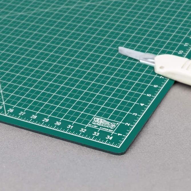 

Terlaris Alas Potong / Cutting Mat FS 90 C Ukuran A1- Double Sided / Alas Pot Termurah