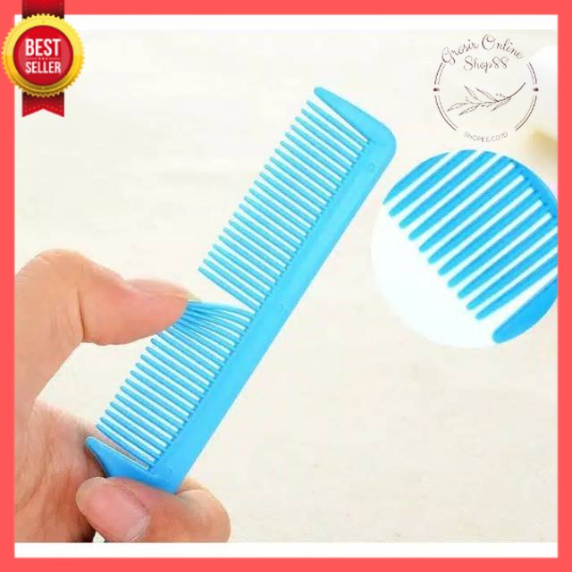 GOS -I115- Sisir Sasak Warna - Sisir Sasak Plastik Polos Warna Warni - Sisir Rambut 21cm