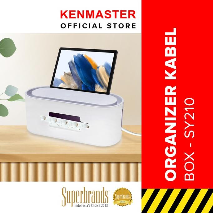 

Kotak Organizer Kabel Charger / Wire Cable Management Box SY-210-OL039