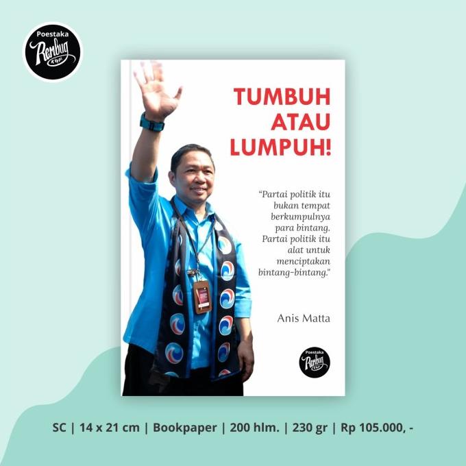 

PRE ORDER BUKU ANIS MATA - TUMBUH ATAU LUMPUH