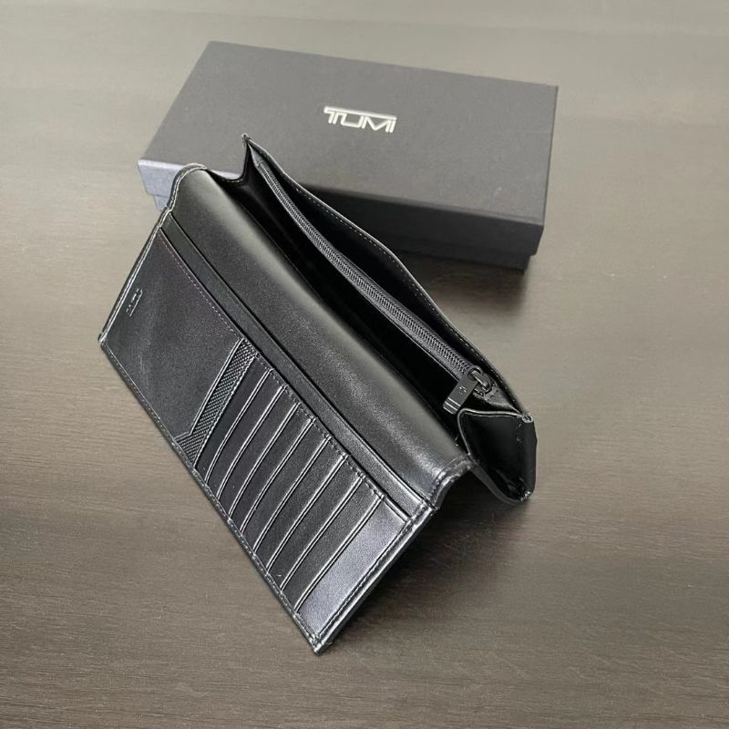 dompet tumi alpha breast pocket wallet dompet panjang lipat mirror branded p1shoes