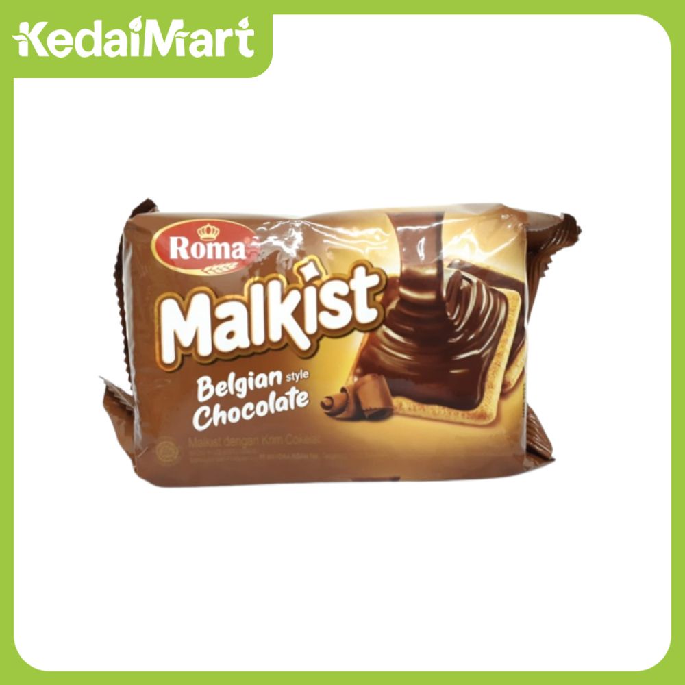 

Roma Malkist Crackers Cokelat 105 Gram