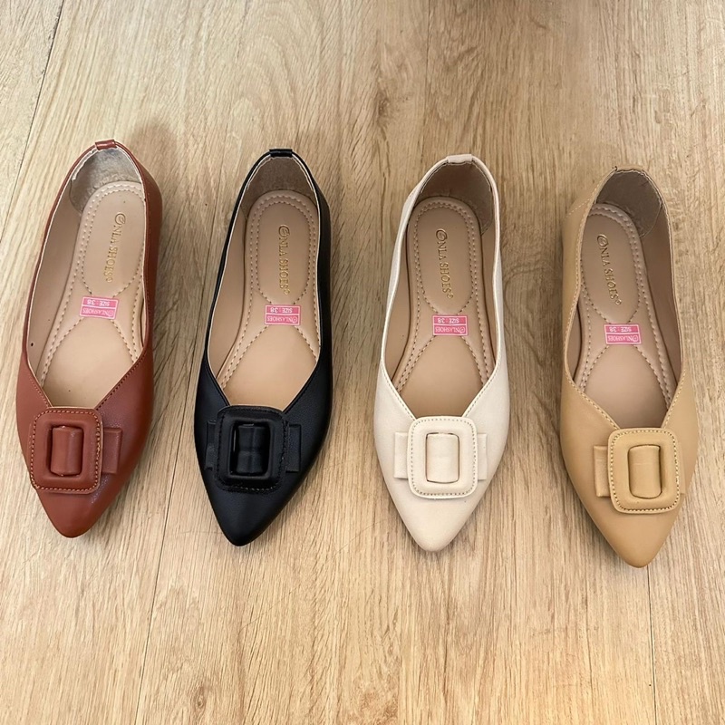 Onlashoes - Flat Shoes AG60 Sepatu Flat Wanita