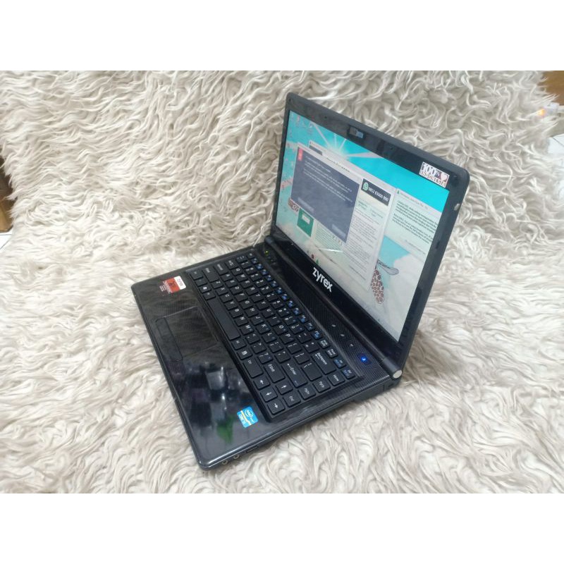 Jual Laptop Zyrex W243HU Ram 4gb HDD 500gb core i3 Siap pakai Di