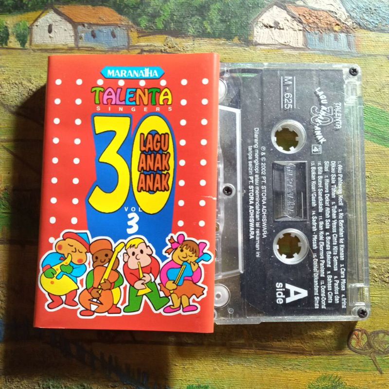 Kaset pita 30 lagu anak-anak
