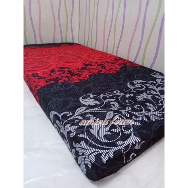 Kasur Busa Lantai Uk Single P180xL90xT10 Kualitas Super Awet &amp; Stay plus Bantal