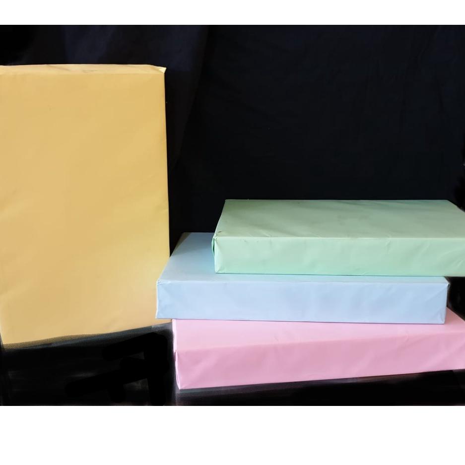 

Lebih Bagus Kertas HVS Warna 70 gram ukuran F4