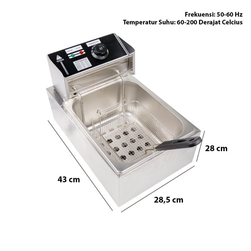 Penggorengan Listrik / Penggorengan Electric Deep Fryers