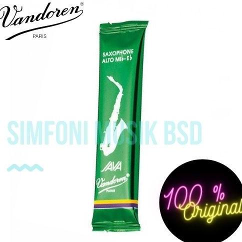 Vandoren Reed Alto Saxophone Java Green 2.5