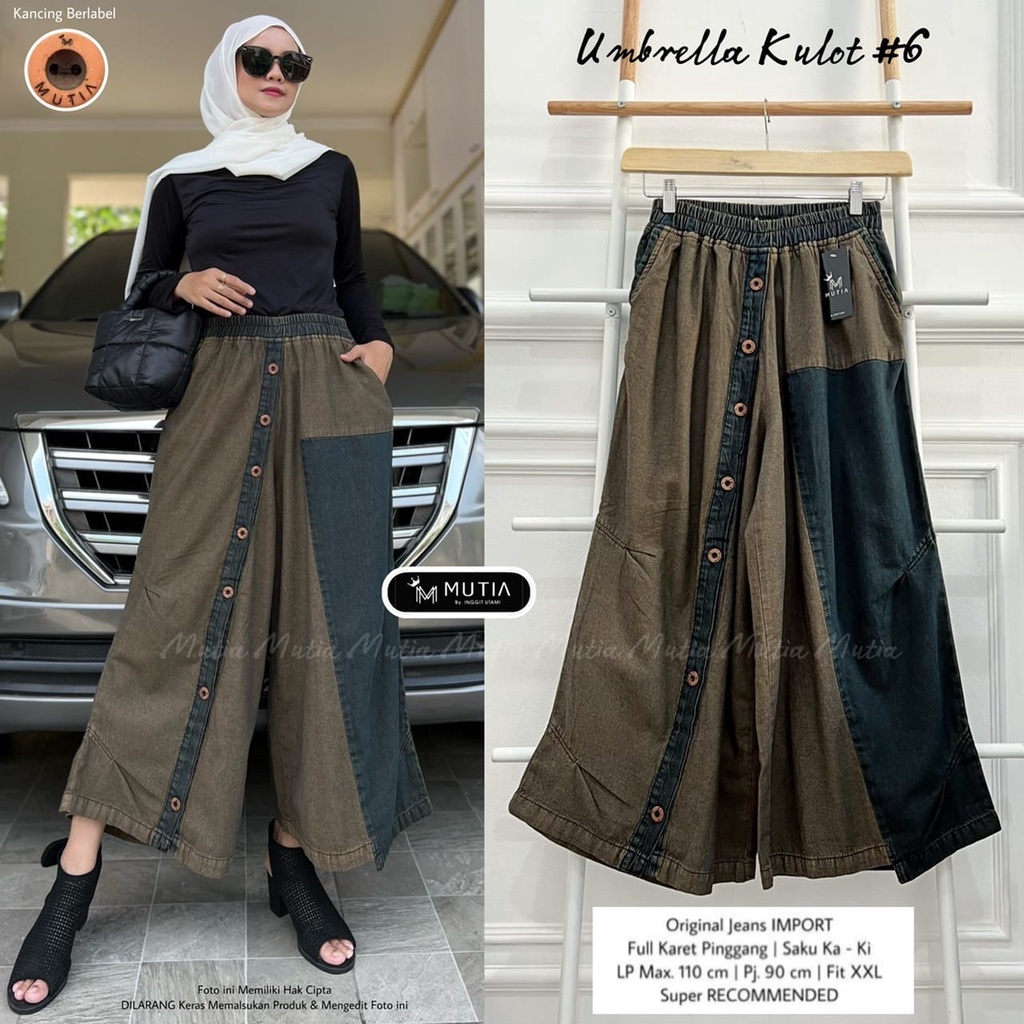 UMBRELLA KULOT #6 BY MUTIA