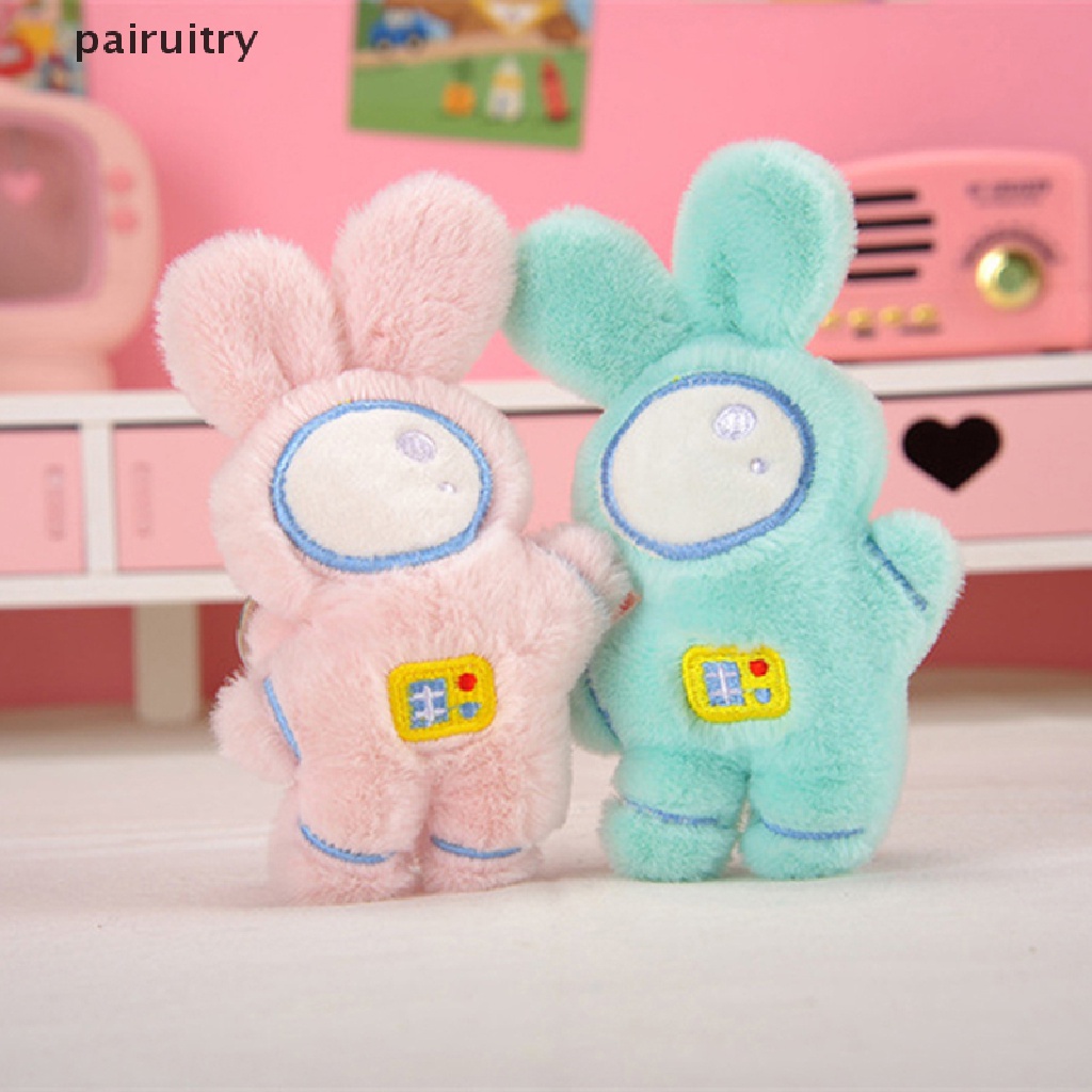 Prt 1Pc Kawaii Kartun Kelinci Mewah ​Boneka Gantungan Kunci Tas Ransel Siswa Liontin Dekorasi PRT