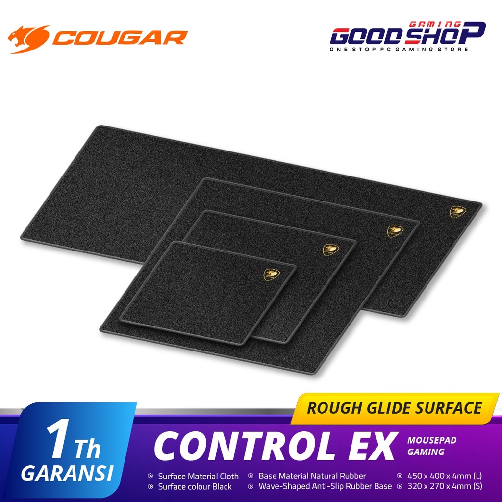 Cougar Control EX Rough Glide Surface - Gaming Mouse Pad