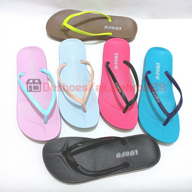LUOFU F 2159 - JP2W SIZE 36-40 l Sandal jepit jelly wanita