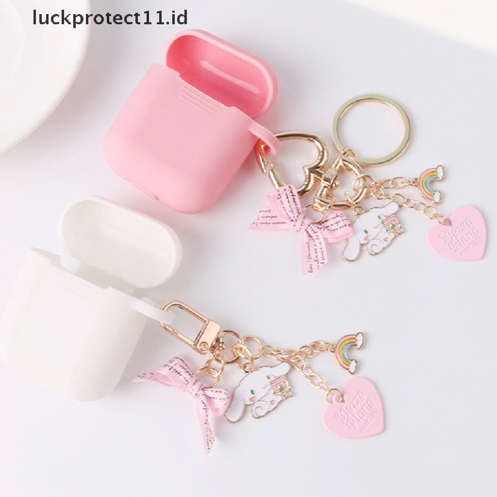 /Fashion Hot// Fashion// Gantungan Kunci Anak Perempuan Lucu Gantungan Kunci Kunci Mobil Tas Decor Pink Roset Liontin Hujan.