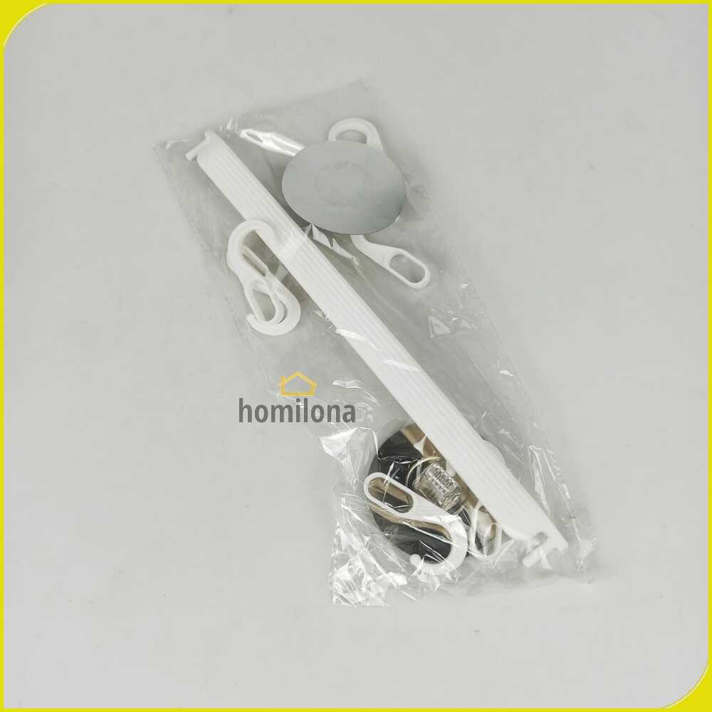 Outer Rak Gantungan Peralatan Dapur 6 Hole Strong Adhesive Hook Ou007 White