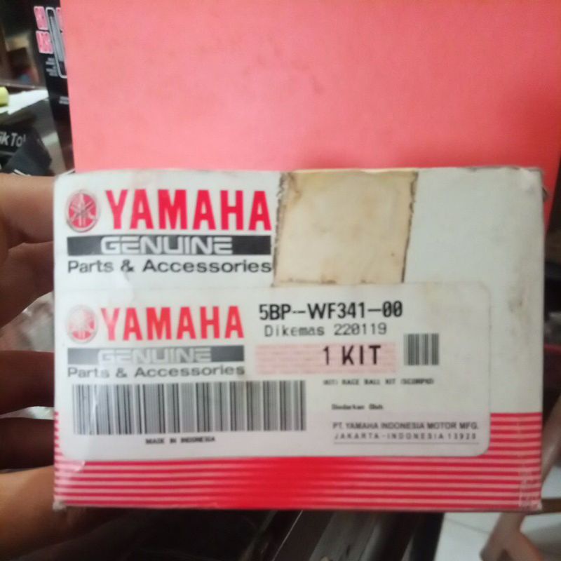 (KIT) RACE BALL KIT (SCORPIO)/Mangkok Stang Scorpio (5BP-WF341-00)