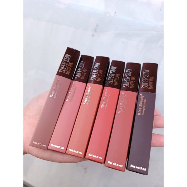 [ ECER ] KISSBEAUTY INK SUPERMATTE LIPCREAM