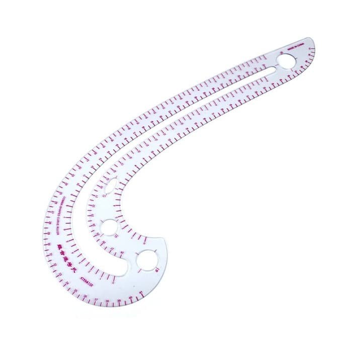 

Matr Penggaris Jahit Koma - Quilting Ruler - Comma Shaped Ruler No. 3234