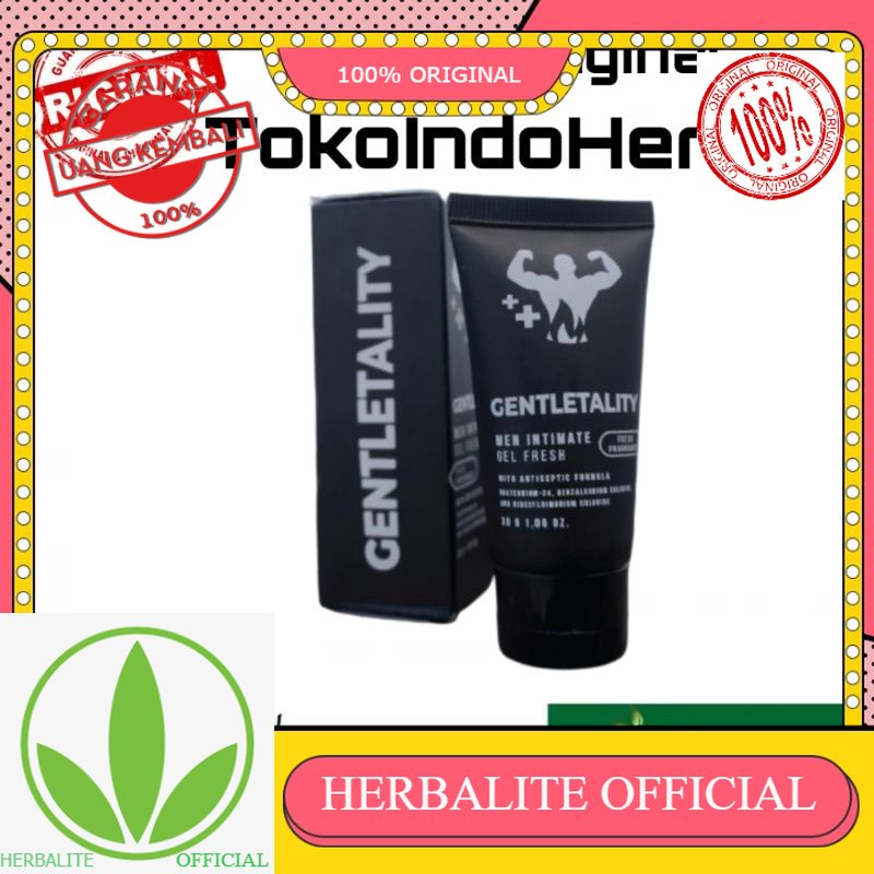 100% ORIGINAL GENTLETALITY GEL 100% ORIGINAL - Gel Pembesar dan Penguat Vitalitas Pria Terbaik