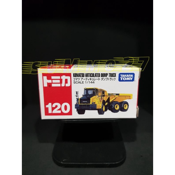 diecast,mainan tomica TAKARA TOMY KOMATSU ARTICULATED DUMP TRUCK