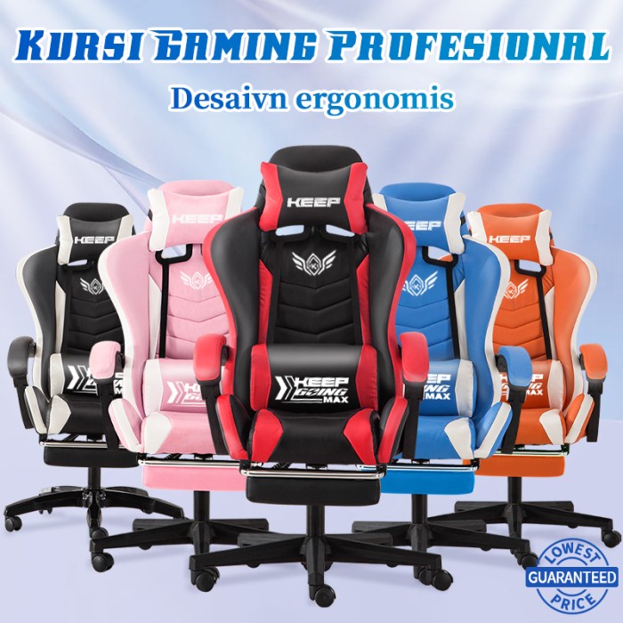 Kursi Mbk Kursi Gaming/Gaming Chair/Premium Quality Gaming/Kursi Gaming