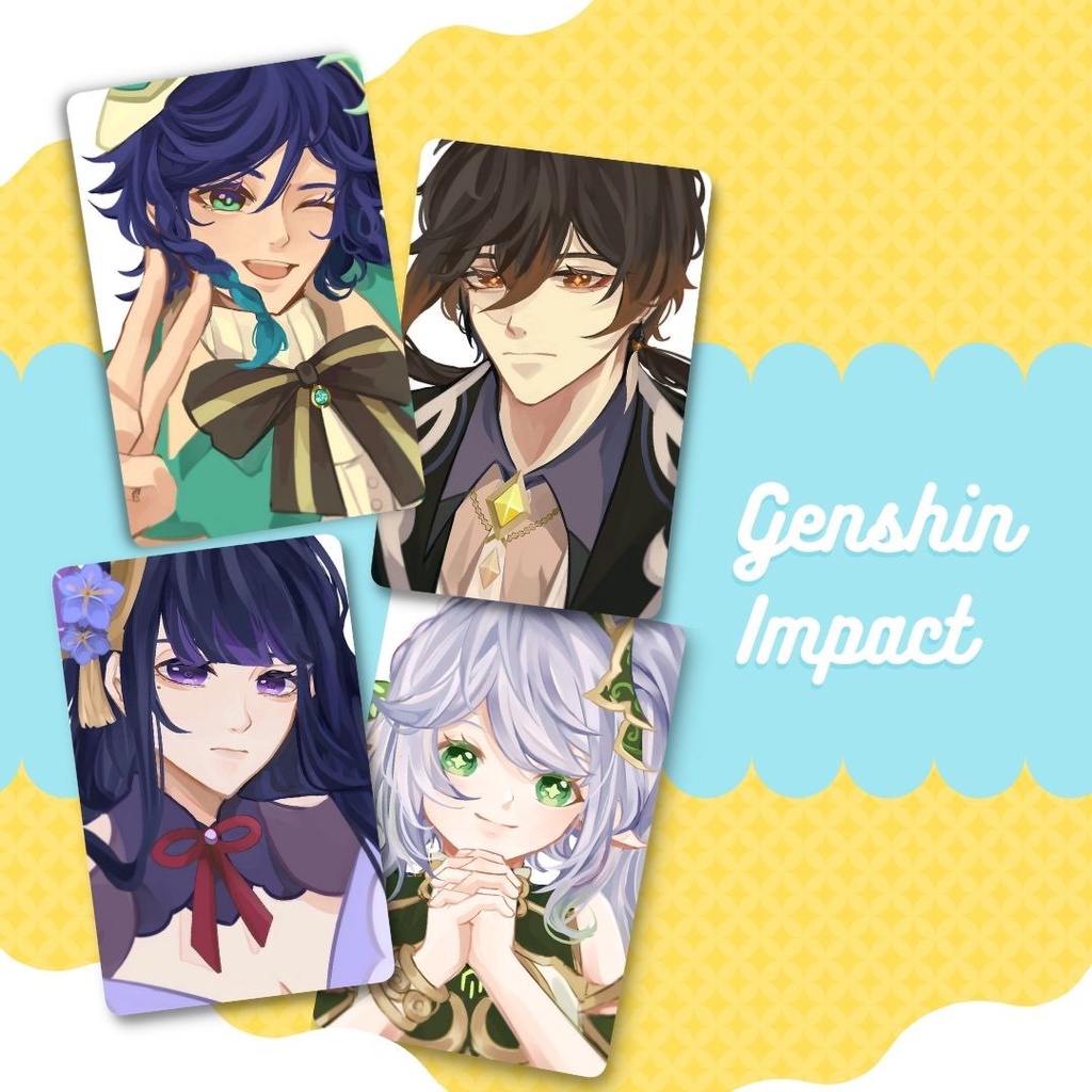 Genshin Archon PhotoCard
